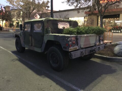 M1097R1 HMMWV (humvee) and our Christmas Tree 2025